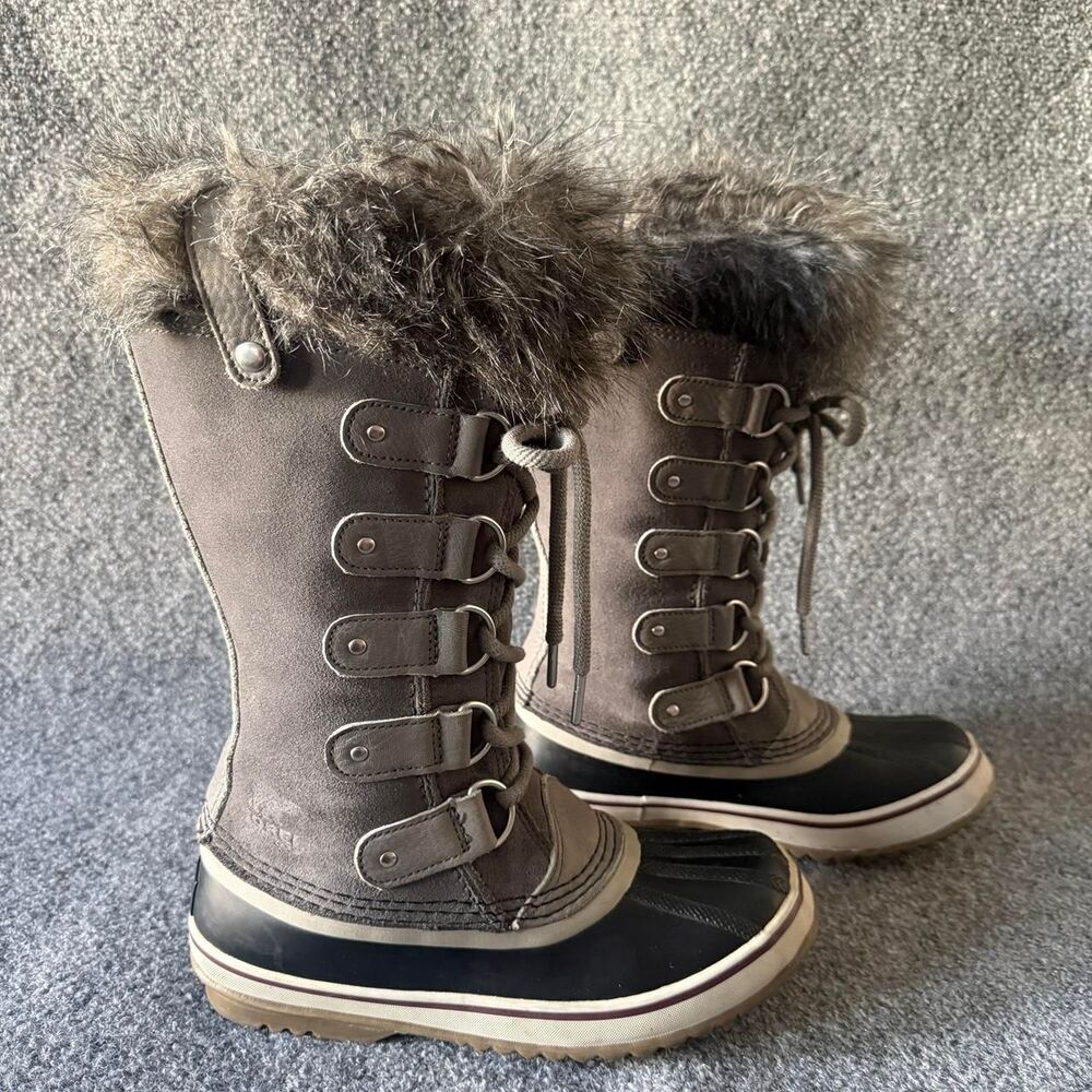 Sorel Women's Grey and Brown Boots